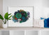 coral reef wall decor